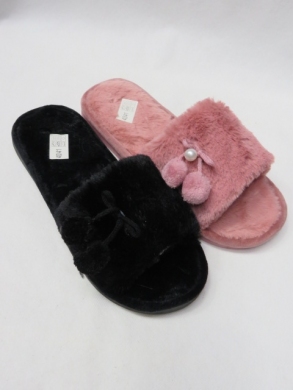 Kapcie damskie ocieplane (36-41) S19-3 MIX