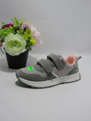 Buty sportowe chłopięce (32-37) EC305 GREY/PINK