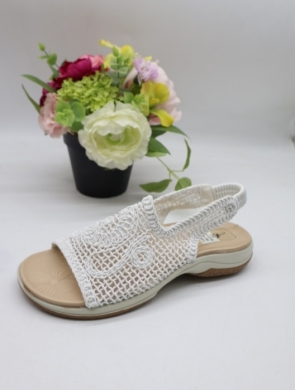 Sandały damskie na płaskim (36-41) R67 WHITE