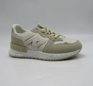 Buty sportowe damskie na płaskim (36-41) A88-173 BEIGE