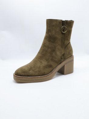Botki damskie na obcasie (36-41) A6079 GREEN