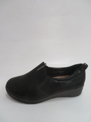 Półbuty damskie na koturnie (36-41) 762C BLACK