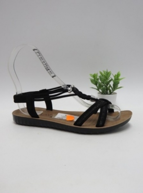 Sandały damskie na płaskim (36-41) FY6929 BLACK