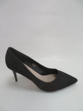 Czółenki damskie na szpilce (36-41) LE-390 BLACK