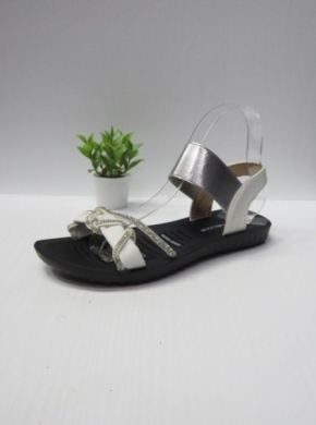 Sandały damskie na płaskim (36-41) C201 WHITE