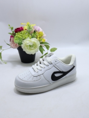 Buty sportowe damskie na płaskim (36-41) DN91-32 ALLWHITE/BL