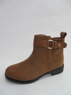 Botki damskie jesienne na płaskim (36-41) XLT-0650-2015B BROWN