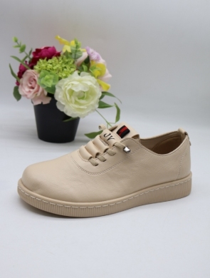 Półbuty damskie na płaskim (39-43) DTC06-7 BEIGE