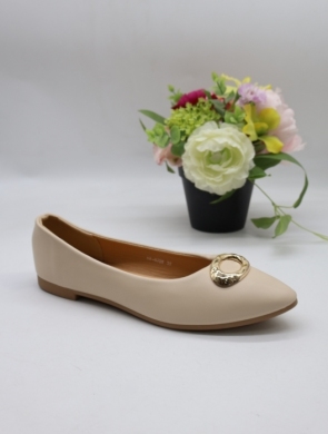 Baleriny damskie (36-41) H8-970 BEIGE