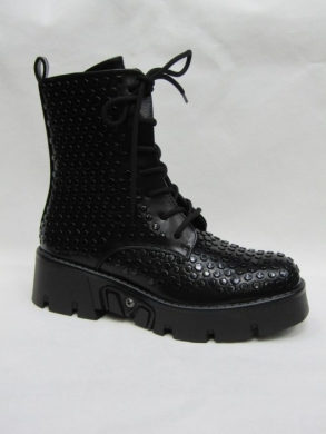 Trapery damskie ocieplane (36-41) C-164 BLACK