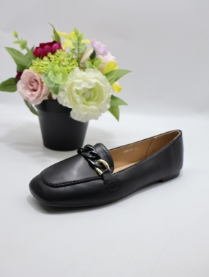 Mokasyny damskie na płaskim (36-40) HX-61 BLACK