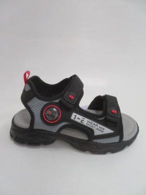 Sandały chłopięce (32-37) Z916 BLACK/RED