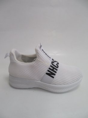 Buty sportowe damskie na płaskim (36-41) YHD-15 WHITE