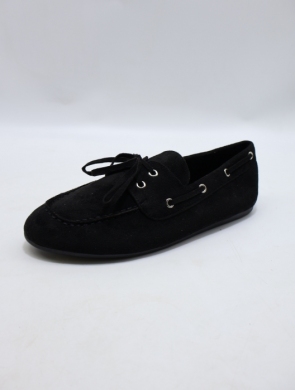 Mokasyny damskie na płaskim (36-41) H8-516 BLACK