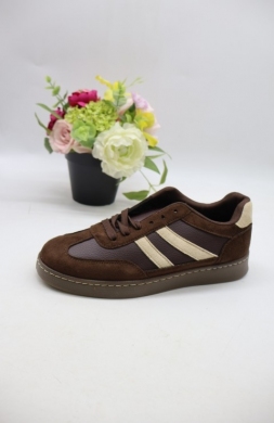 Buty sportowe damskie na płaskim (36-41) WCF-68/ COFFE
