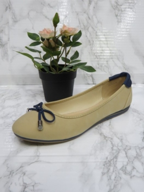 Baleriny damskie (36-41) HMS-505-4 NAVY/BEIGE