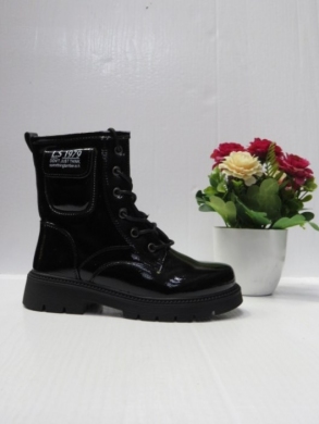 Trapery dziewczęce ocieplane (31-36) 8919C BLACK