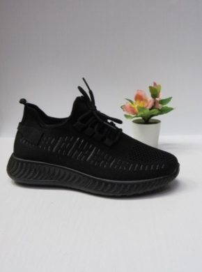 Buty sportowe damskie na płaskim (36-41) HMD62-1 BLACK