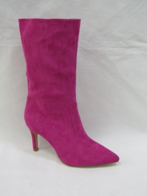 Kozaki damskie na szpilce (36-41) RB145 FUCHSIA