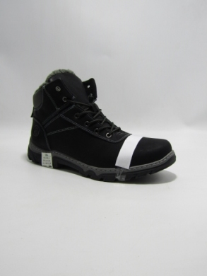 Trapery męskie ocieplane (41-46) 81109-1 BL/GREY