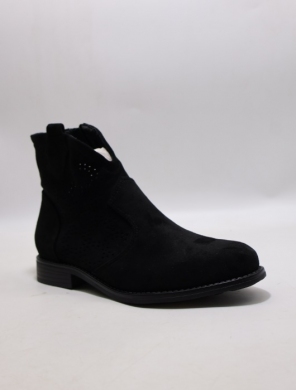 Botki damskie na płaskim (36-41) H255-1 BLACK