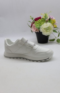 Buty sportowe damskie na płaskim (36-41) H013 WHITE