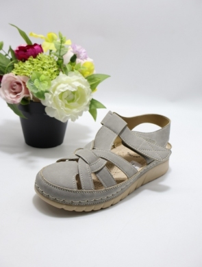 Sandały damskie na płaskim (36-41) 3029 GREY