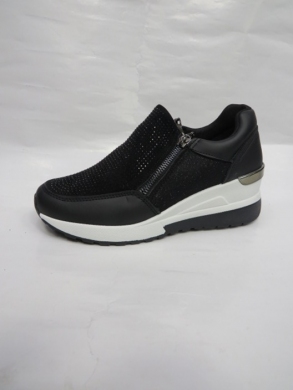 Półbuty damskie na koturnie (36-41) NB572 BLACK