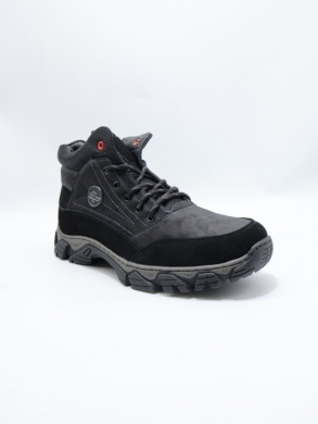 Trapery męskie ocieplane (41-46) 9901-1 BLACK