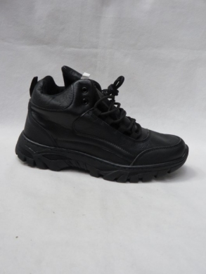 Botki męskie ocieplane (41-46) 891-1 BLACK