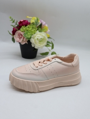 Buty sportowe damskie na płaskim (36-41) VL166 PINK
