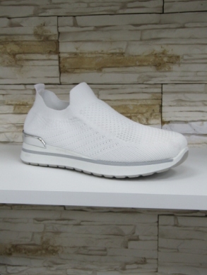Buty sportowe damskie na płaskim (36-41) K1703 WHITE