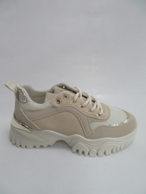 Buty sportowe damskie na płaskim (36-41) A-15 APRICOT
