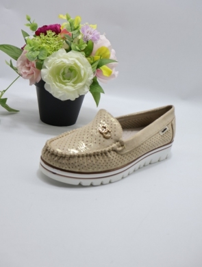 Mokasyny damskie na płaskim (36-41) DW26 GOLD