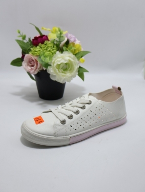 Buty sportowe damskie na płaskim (36-41) 866-72 PINK