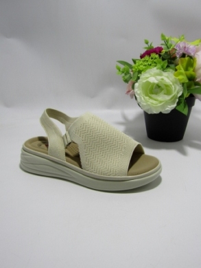 Sandały damskie na płaskim (36-41) K22-05 BEIGE