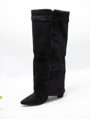 Botki damskie na obcasie (36-41) LQ-136 BLACK