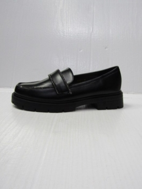 Mokasyny damskie na płaskim (36-41) 1743-1 BLACK