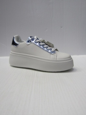 Buty sportowe damskie na koturnie (36-41) 681 BLUE