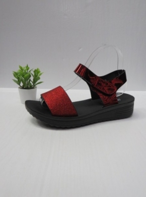 Sandały damskie na koturnie (36-41) 888-55 RED