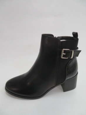 Botki damskie jesienne na obcasie (36-41) DA68 BLACK
