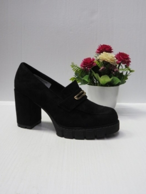 Półbuty damskie na obcasie (36-41) 168-513 BLACK