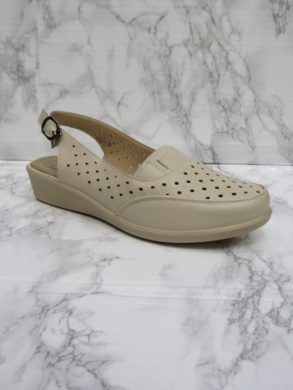 Sandały damskie na koturnie (36-41) J33-1 BEIGE
