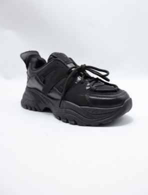 Sneakersy damskie (36-41) WW082 BLACK