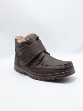 Botki męskie ocieplane (40-46) E4555A-2 BROWN