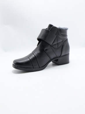 Botki damskie ocieplane na obcasie (36-42) 2665-1