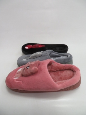 Kapcie damskie ocieplane (36-41) B-825 MIX