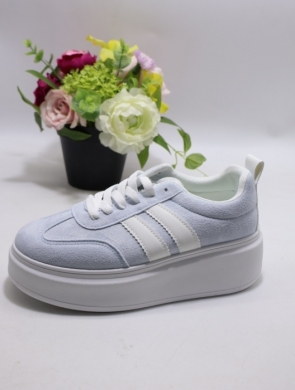Buty sportowe damskie na płaskim (36-41) AA-87 BLUE