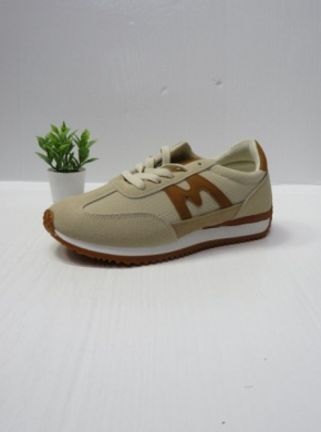 Buty sportowe damskie na płaskim (36-41) K2206 BEIGE