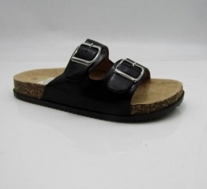 Klapki damskie na płaskim (36-41) 98-182 BLACK